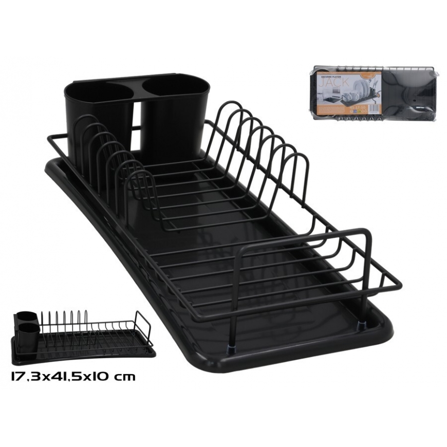 Dish Drainer, 41.5 x 17.3 x 10 cm, KITCHEN&GO