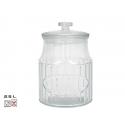 Vintage klaaspurk, 2.5 l, 15.50 x 15.50 x 23.00, KITCHEN&GO Vintage klaaspurk, 2.5 l, 15.50 x 15.50 x 23.00, KITCHEN&GO