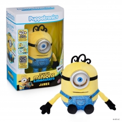 REAL FX MINIONS Palm Puppetronic interactive toy - James