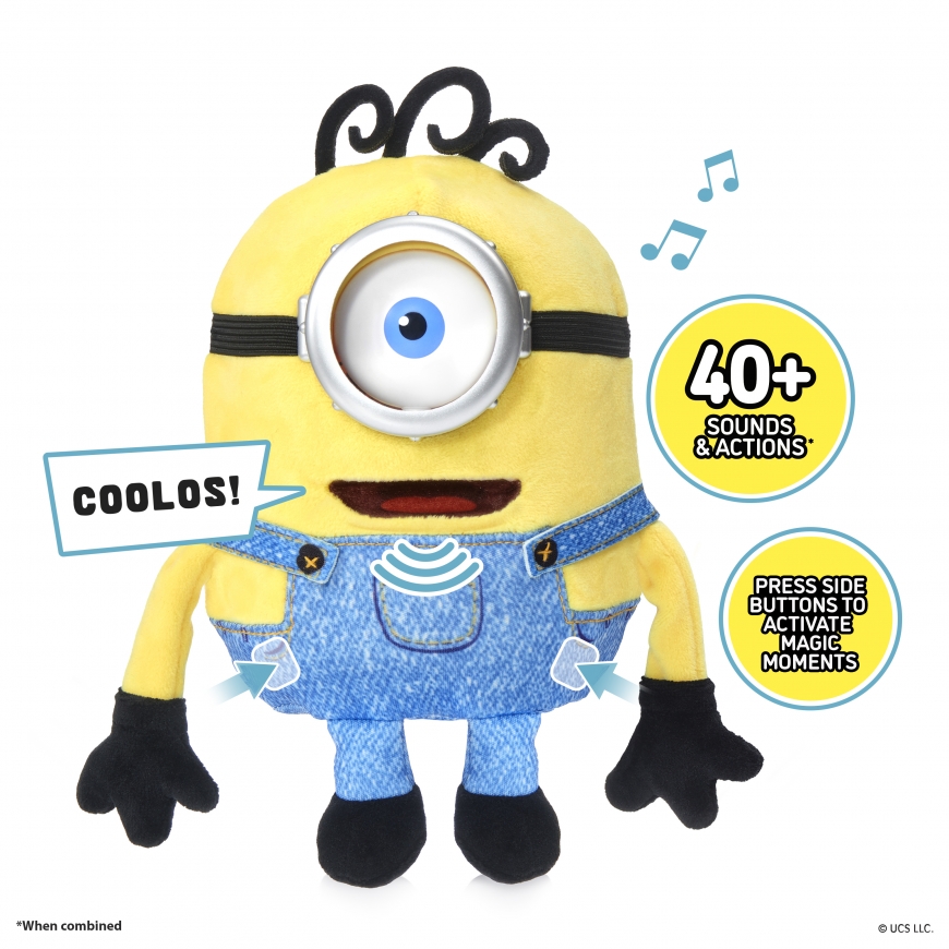 REAL FX MINIONS Palm Puppetronic interaktyvus gyvūnėlis - James – 2