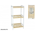 Bambu hyllyyksikkö, 3 tasoa, 30,00 x 35,00 x 70,00, DECORLIFE Bambu hyllyyksikkö, 3 tasoa, 30,00 x 35,00 x 70,00, DECORLIFE