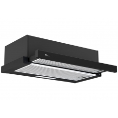 Thermex York IV lubrikatorius, su savo varikliu, 60 cm, juodas
