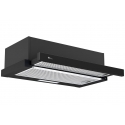 Thermex York IV liesituuletin, omalla moottorilla, 60 cm, musta Thermex York IV liesituuletin, omalla moottorilla, 60 cm, musta