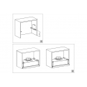 Thermex York IV liesituuletin, omalla moottorilla, 60 cm, musta Thermex York IV liesituuletin, omalla moottorilla, 60 cm, musta