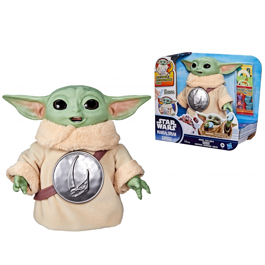 STAR WARS Figūra ar aksesuāriem Snacking Grogu, 16,5 cm – 5