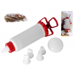 Pastry Decorating Set, Plastic, 21.00 x 6.00 x 5.00, KITCHEN&GO