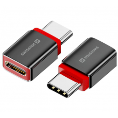 Swissten DataGUARD Charging Adapter with Data Blocking USB-A to USB-C