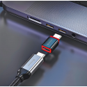 Swissten DataGUARD Uzlādes Adapteris ar Datu Bloķēšanu USB-A uz USB-C Swissten DataGUARD Uzlādes Adapteris ar Datu Bloķēšanu USB-A uz USB-C