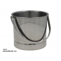 Classic Ice Bucket, 1.4 L, 14.50 x 15.00 x 13.00, KITCHEN&GO