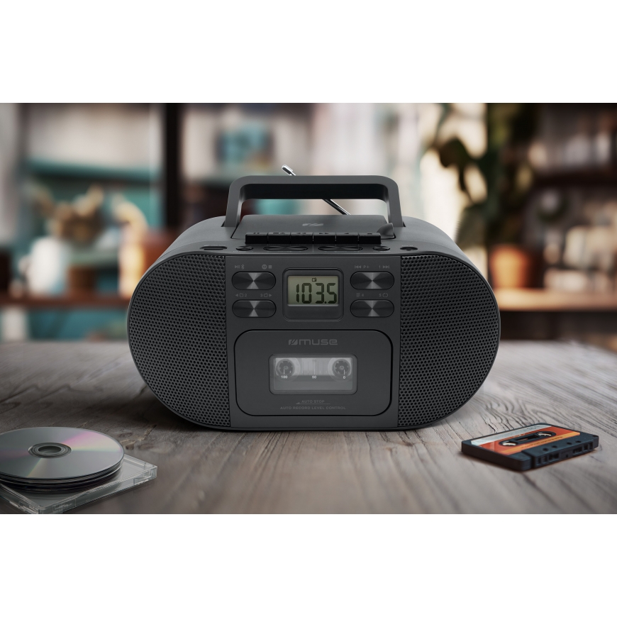 Muse M-188 RDC | Kannettava radio Blu-ray CD/MP3 kasetilla – 2