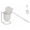 Toilet Brush Holder W/ Brush, White, 10.00 x 12.00 x 39.00, BATH Toilet Brush Holder W/ Brush, White, 10.00 x 12.00 x 39.00, BATH