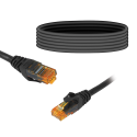 8P8C CAT6e UTP Connection network Cable (patchcord) 10m black 8P8C CAT6e UTP Connection network Cable (patchcord) 10m black