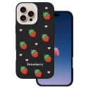 Mocco Strawberry Back Case Aizmugurējais apvalks priekš Apple iPhone 16 Pro Mocco Strawberry Back Case Aizmugurējais apvalks priekš Apple iPhone 16 Pro