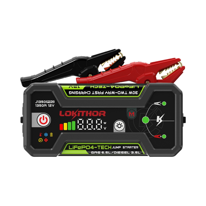 LOKITHOR J1350 Pro 25.6Wh Jump Starter