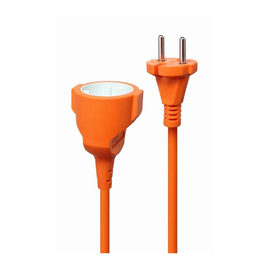 Gembird SPROGA KABEĻU PAGARINĀTĀJS 20M/ORANŽS PC-186XOD-O-20M