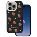 Mocco Strawberry Back Case for Apple iPhone 14 Pro / 15 Pro Mocco Strawberry Back Case for Apple iPhone 14 Pro / 15 Pro