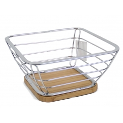 Augļu grozs, metāls, 25.00 x 25.00 x 12.00, KITCHEN&GO