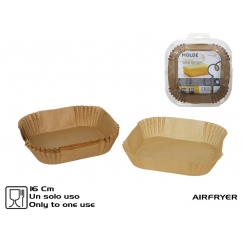 Бумажная форма для аэрогриля 16 см (50 шт.), 5 x 20 x 20 см, KIT