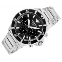 Emporio Armani World Explorer Solar Chronograph AR11739 Silver Black 43mm Emporio Armani World Explorer Solar Chronograph AR11739 Silver Black 43mm