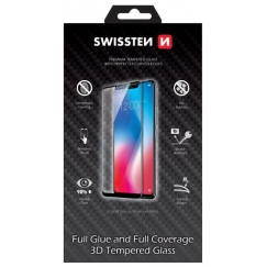 Swissten Ultra Durable Full Face / Full Glue Tempered Glass Защитное стекло Apple iPhone 6 / 6S Черное