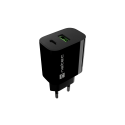 Natec Ribera USB lādētājs 1X USB-A + 1X USB-C 20W Natec Ribera USB lādētājs 1X USB-A + 1X USB-C 20W