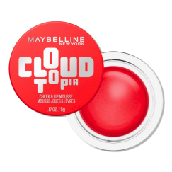 Maybelline Cloudtopia Cheek & Lip Mousse Vaigu un lūpu mousse 03 Divine Crimson 5 g