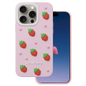 Mocco Strawberry Back Case for Apple iPhone 14 Pro / 15 Pro