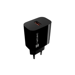 Зарядное устройство Natec Ribera USB 1X USB-A 18W