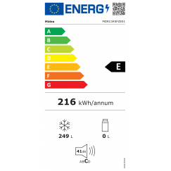 Midea Freezer | MDRC345FZE01 | Energy efficiency class E |