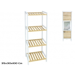 Bambusriiul, 4 tasandit, 30.00 x 35.00 x 100.00, DECORLIFE