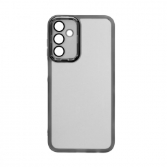 Samsung Galaxy A15 Transparent Case and Camera Protection Black