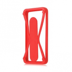 Universal Case with kickstand 4,5-5,5'' Red