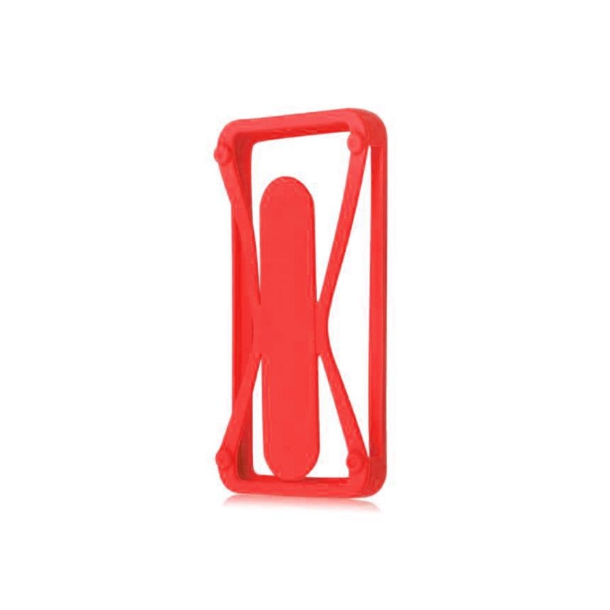 Universal Case with kickstand 4,5-5,5'' Red
