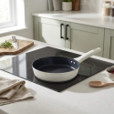 Russell Hobbs RH03861C Cote 24 cm Fry Pan, Cream