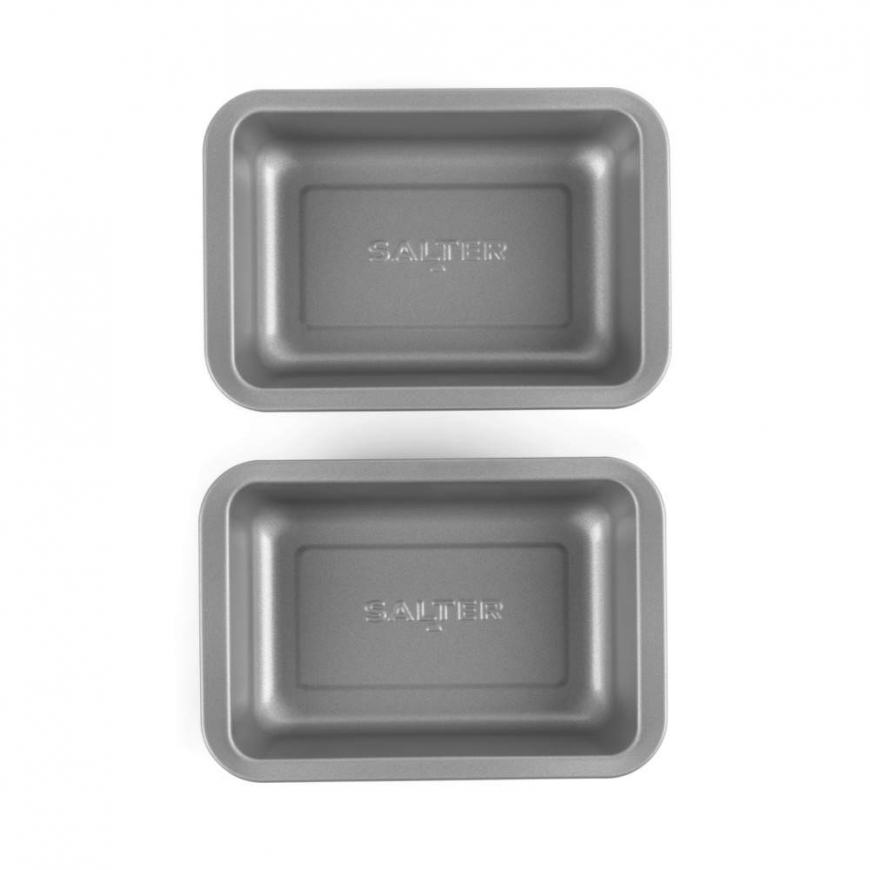 Salter BW14466 Essentials 2 Piece Rectangle Deep Dish Set – 4