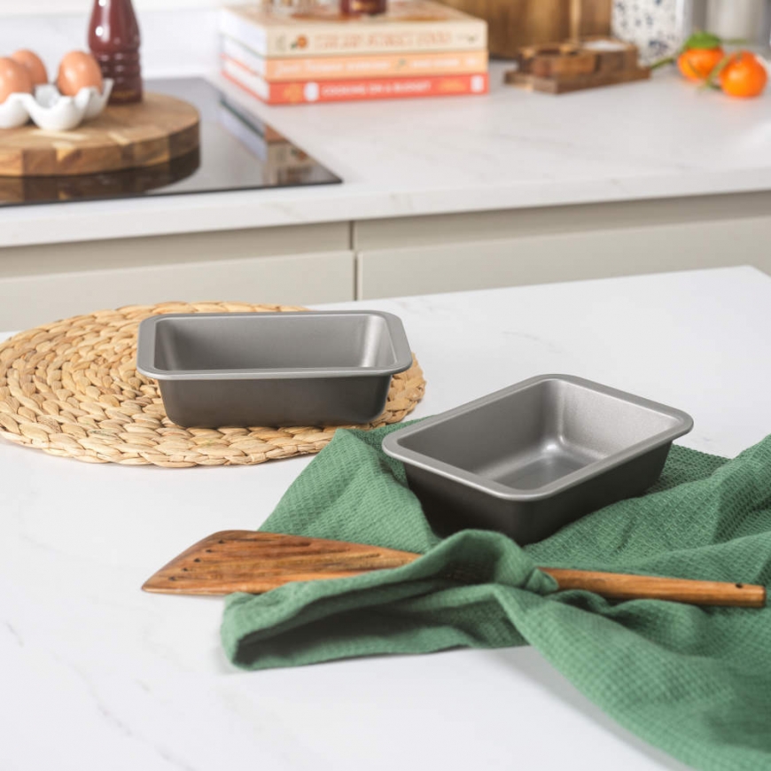 Salter BW14466 Essentials 2 Piece Rectangle Deep Dish Set – 5