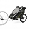 Thule Chariot Lite Single -pyöräilykärry, Vintage Green Thule Chariot Lite Single -pyöräilykärry, Vintage Green