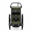 Thule Chariot Lite Single -pyöräilykärry, Vintage Green Thule Chariot Lite Single -pyöräilykärry, Vintage Green