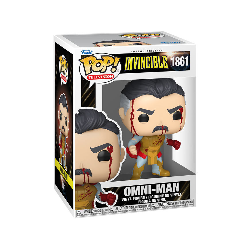 FUNKO POP! Vinyylihahmo: Invincible - Omni-Man (Armor) (Bloody)