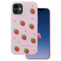 Mocco Strawberry Back Case Aizmugurējais apvalks priekš Apple iPhone 11 Mocco Strawberry Back Case Aizmugurējais apvalks priekš Apple iPhone 11