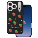 Mocco Strawberry Back Case for Apple iPhone 17 Pro Max Mocco Strawberry Back Case for Apple iPhone 17 Pro Max