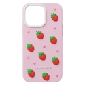 Mocco Strawberry Back Case for Apple iPhone 12 / 12 Pro Mocco Strawberry Back Case for Apple iPhone 12 / 12 Pro