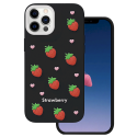 Mocco Strawberry Back Case Aizmugurējais apvalks priekš Apple iPhone 12 / 12 Pro Mocco Strawberry Back Case Aizmugurējais apvalks priekš Apple iPhone 12 / 12 Pro