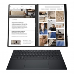 Asus | Zenbook Duo UX8406CA-QL287W | Inkwell Gray | 14 " | OLED