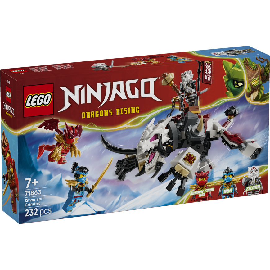LEGO Ninjago Zilvar ja Grimtak, lohekoletis