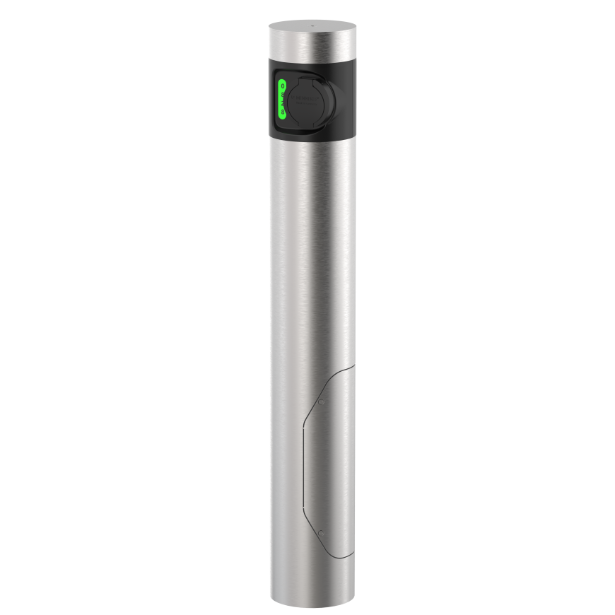 In balance Grid Charging Station 2x22kW, Socket, 4G LTE , RFID
