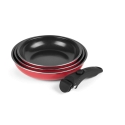 Russell Hobbs RH03995 Riviera 4-Piece Smart Clip Fry Pan Set