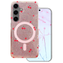 Mocco Cherry Mag Back Case Чехол для телефона Samsung Galaxy S24 / S25 Mocco Cherry Mag Back Case Чехол для телефона Samsung Galaxy S24 / S25