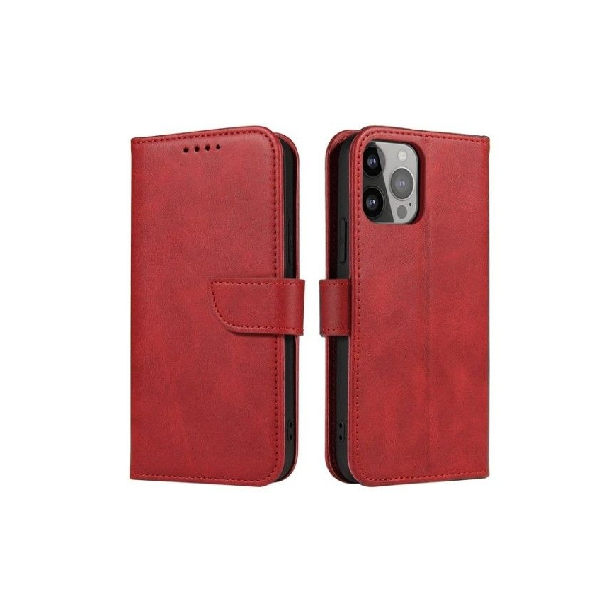 Samsung Galaxy A54 5G cover with flip wallet stand Red