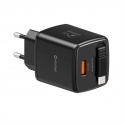 Swissten SlideCHARGE GaN Зарядное устройство 45W USB-A 18W С выдвижным USB-C проводом 0.75m Черный Swissten SlideCHARGE GaN Зарядное устройство 45W USB-A 18W С выдвижным USB-C проводом 0.75m Черный
